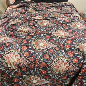 Floral duvet/comforter cover